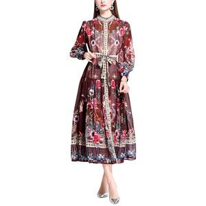 Elaine Womens  Midi Dress